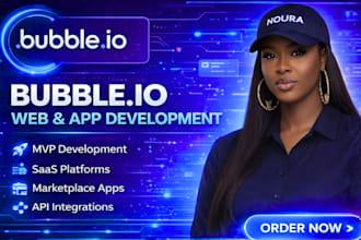 build bubble io web app, bubble mvp, bubble saas marketplace bubble io developer