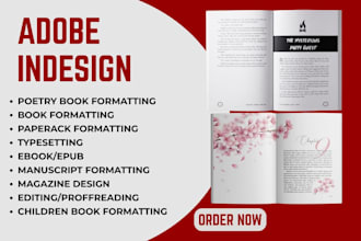 adobe indesign, indesign, adobe indesign project, kindle formatting, book layout