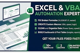 automate your excel spreadsheet with macros and power query