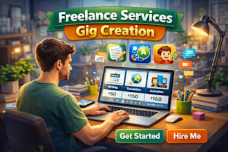 create a gig according to your requirements