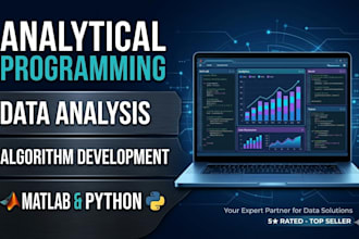 do analytical programming and data analysis in matlab or python