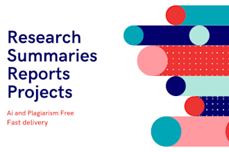 write an urgent research, case study and summary