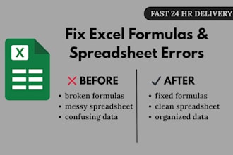 fix excel formulas and clean up your spreadsheet