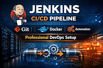 setup jenkins ci cd pipeline for your application