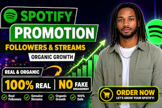 spotify followers boost safe organic growth artist profile promotion