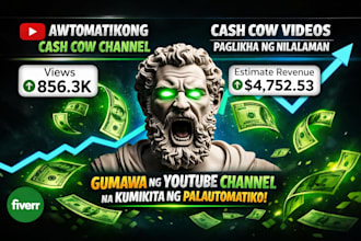 youtube awtomatikong cash cow channel cash cow videos paglikha ng nilalaman