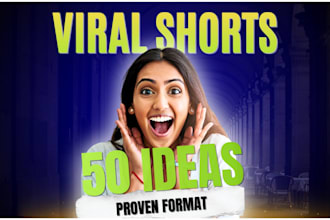 create you viral youtube shorts ideas for top 5 videos