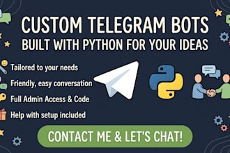 develop a telegram bot