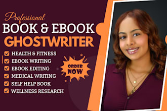 be your mental health ebook ghost writer, self help and wellness ebook writer