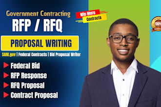 write winning government contract proposals, rfp rfq bid responses