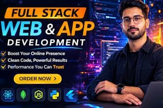 develop full stack ai web app, custom ai models or saas platform