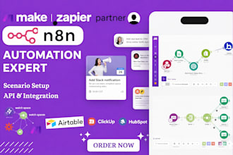 make com automation fix zapier api integration n8n workflow ai automation expert