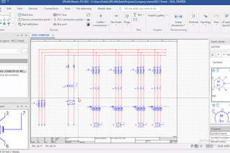 create professional eplan electrical schematics and panel designs