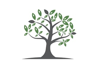 design amazing tree house logo