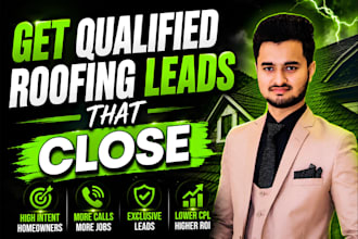 generate exclusive roofing leads with facebook lead generation ads