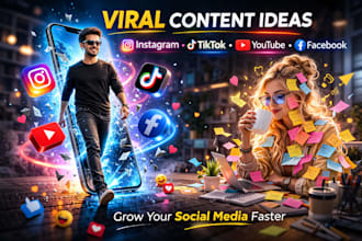 find viral content ideas for instagram tiktok youtube and facebook