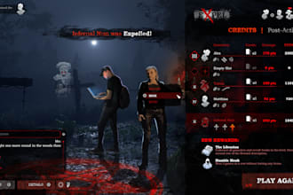 design game UI UX, hud, menus, animation for unreal engine or unity game