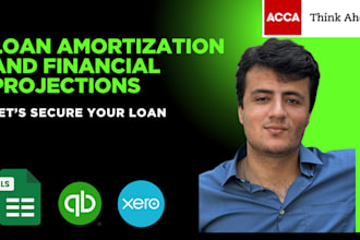 create loan schedules and projected financials for loans