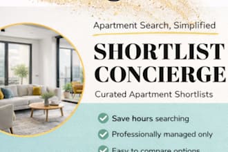 help you find the best apartments with a curated shortlist