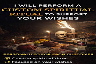 do custom wish spell ritual to support your wishes