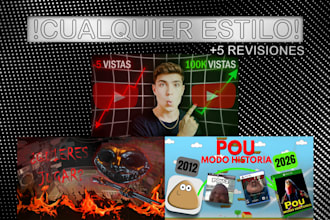 miniatura para tu canal thumbnail for your youtube channel