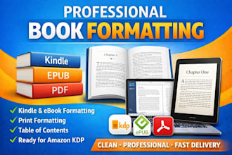 ebook formatting document formatting book layout design and typesetting