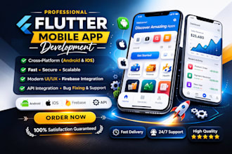 do modern custom flutter mobile app development