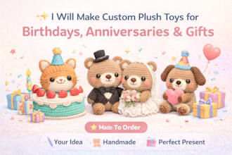 custom plush toys for birthday anniversaries gift