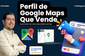 crearé y optimizaré tu perfil de negocio en google maps para atraer clientes