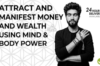 help you attract and manifest money and wealth using mind and body power