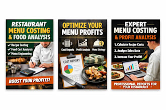 do restaurant menu costing, food cost analysis and menu engineering