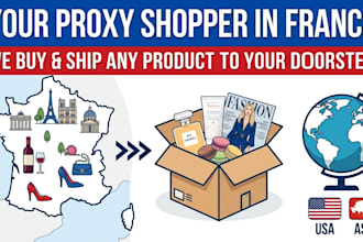 buy and ship any product from france to your country
