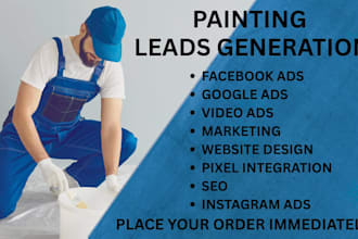 painting leads home painting handyman leads website facebook ad google ad video