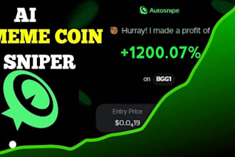 develop solana arbitrage bot, memecoin bot, crypto arbitrage bot, robinhood bot
