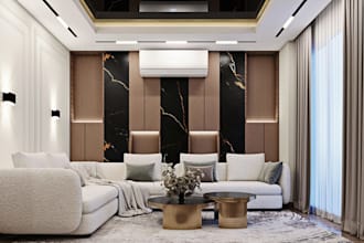 design modern interior design and space planning in 3d