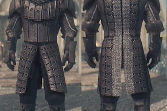 mod skyrim character assets armor npcs weapons quest mods follower and gear mod