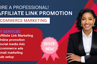 affliate link promotion, etsy, shopify, ebay, ecommerce marketing