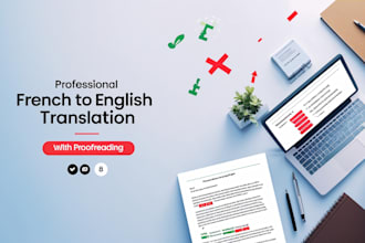 provide certified french to english translation