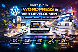 build a website frontend wordpress site or fullstack web app