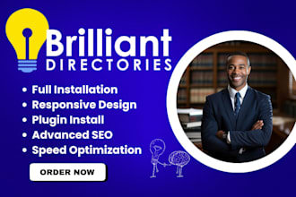 build a brilliant directory website, directory business website and listing