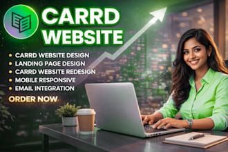 carrd website design carrd landing page redesign carrd design wix landing page