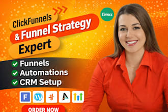 create marketing funnel, lead funnel, landing page email funnel for dropshipping