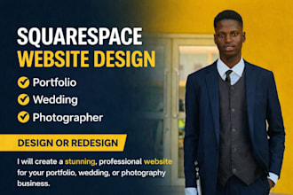 design redesign squarespace portfolio website  wedding photographer website