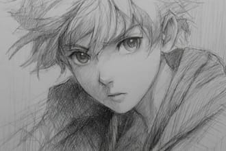 sketch you anime sketch art