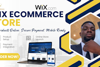build wix ecommerce store, wix online store or wix store setup