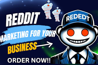 use organic reddit post to promote ai website, saas marketing