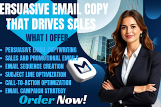 write persuasive email copy that drives sales