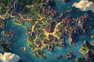 create your fantasy city map