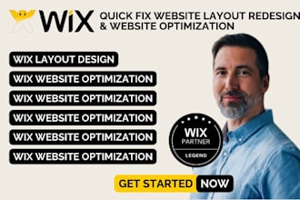 fix wix website audit wix layout optimization fix wix studio website fix wix