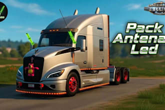 create custom beamng car mods skins truck trailers for ats, ets2 assetto corsa
